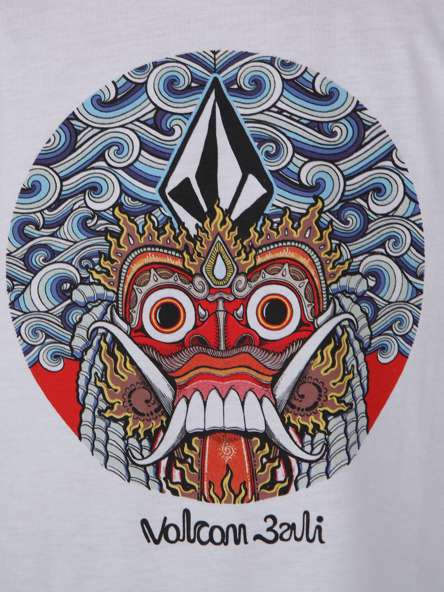 Volcom Little Boys Rangda Tee - White