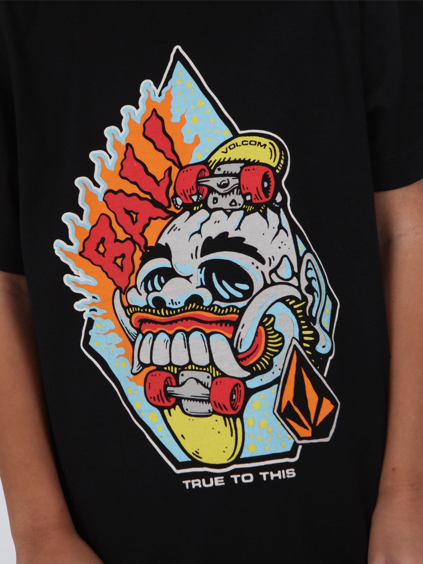 Volcom Little Boys Clsk8 Tee - Black