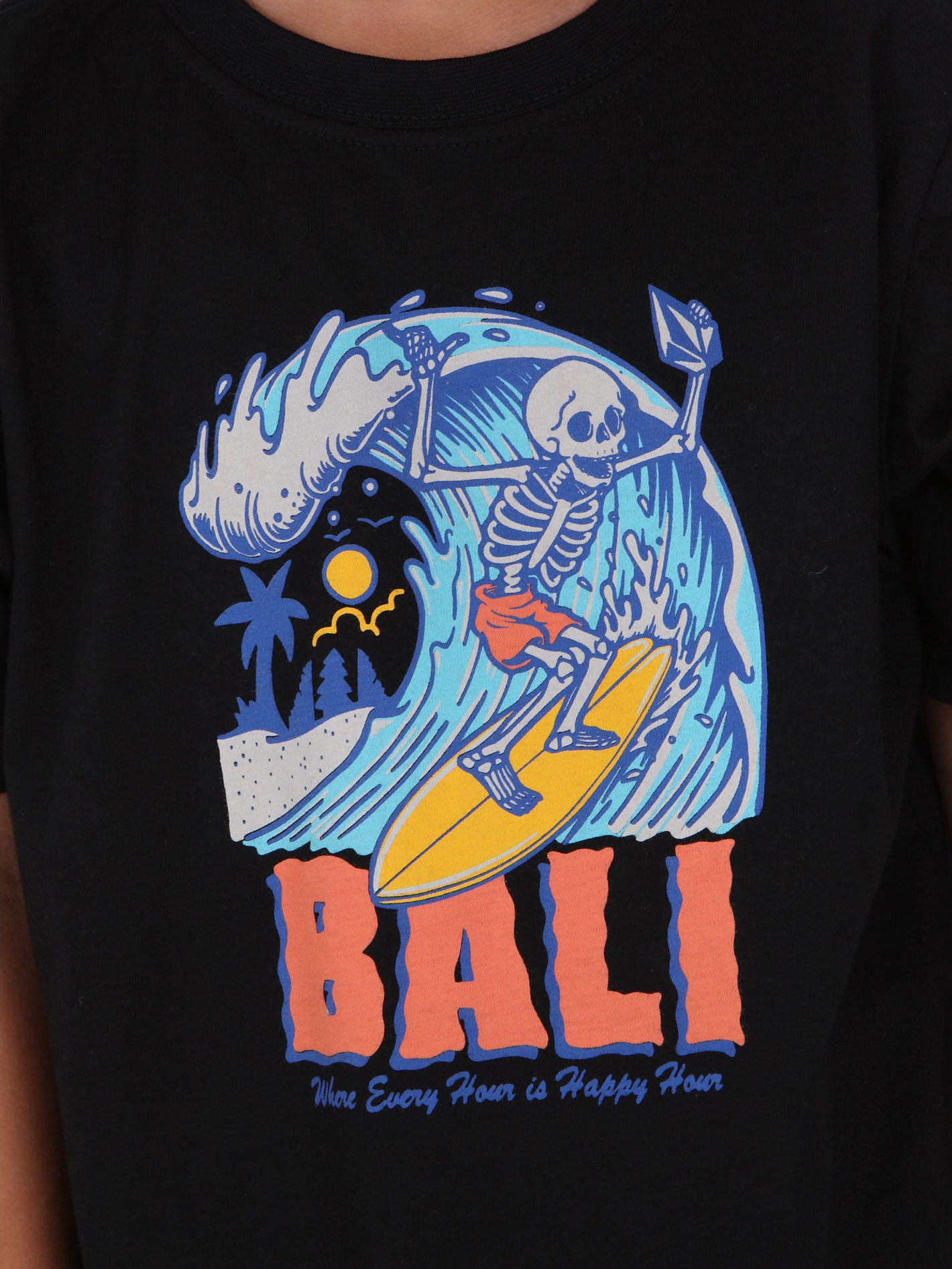 Volcom Little Boys Happy Hour Tee - Black