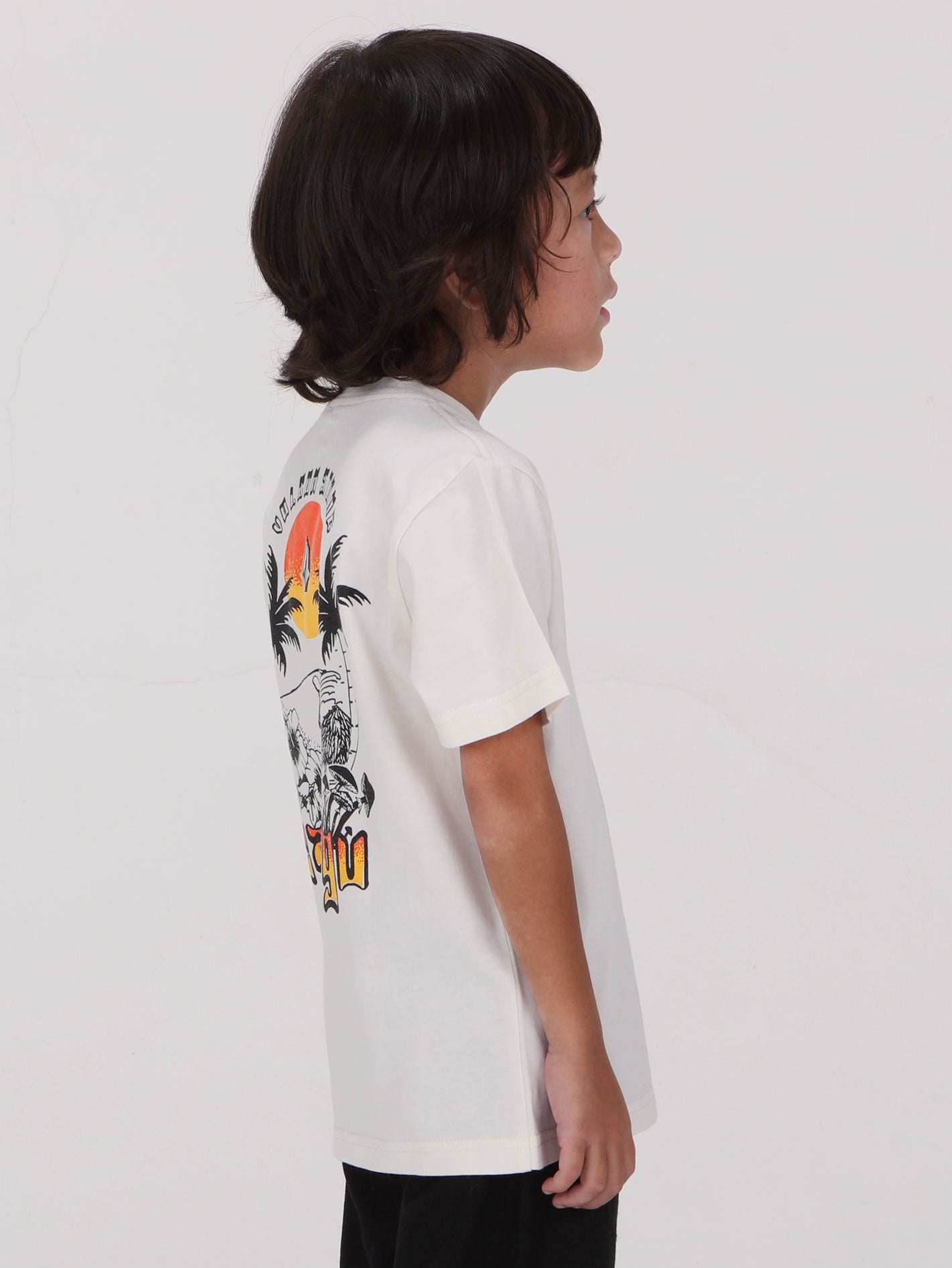 Volcom Little Boys Canggu Tee - Off White
