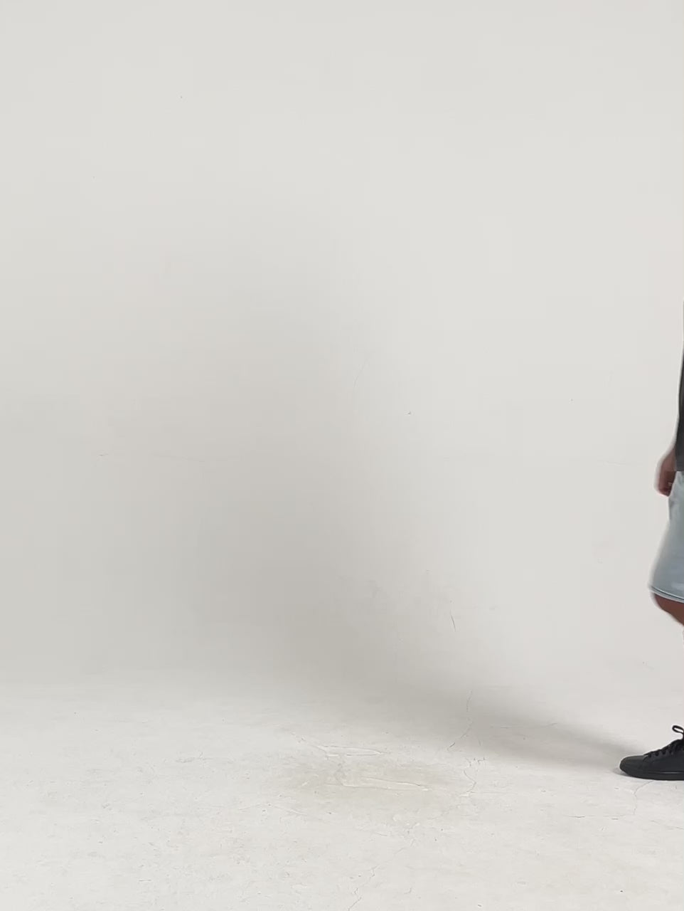 Solid Washed Tee - Black