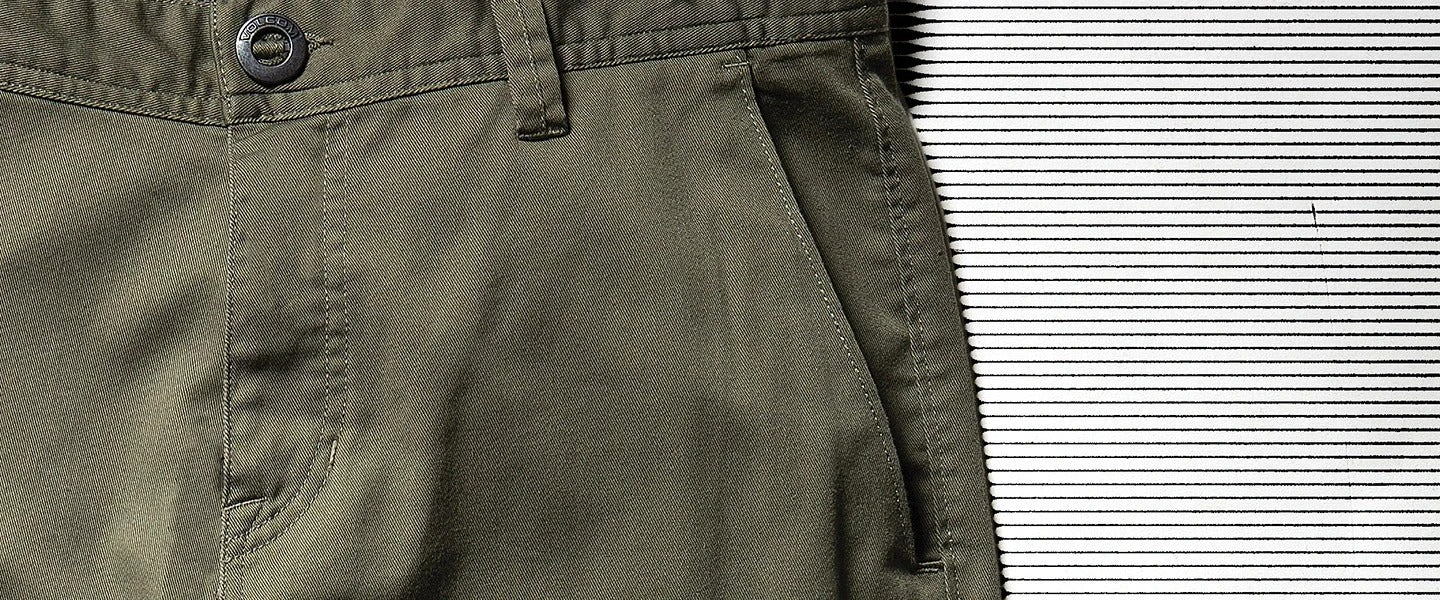 Slant Front Pockets