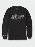 Featured Artist Vaderetro Long Sleeve Top - Black