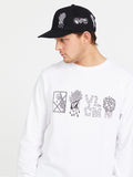 Featured Artist Vaderetro Long Sleeve Top - White