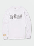 Featured Artist Vaderetro Long Sleeve Top - White