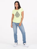 Volcom Spiral Stone Tee - Shadow Lime
