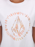 Stone Dye Tee - White