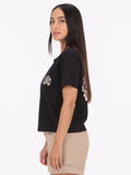 Volcom Pocket Dial Tee Top - Black