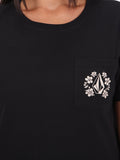 Volcom Pocket Dial Tee Top - Black