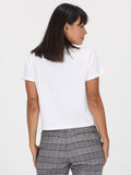 Truly Ringer Tee Tee - White