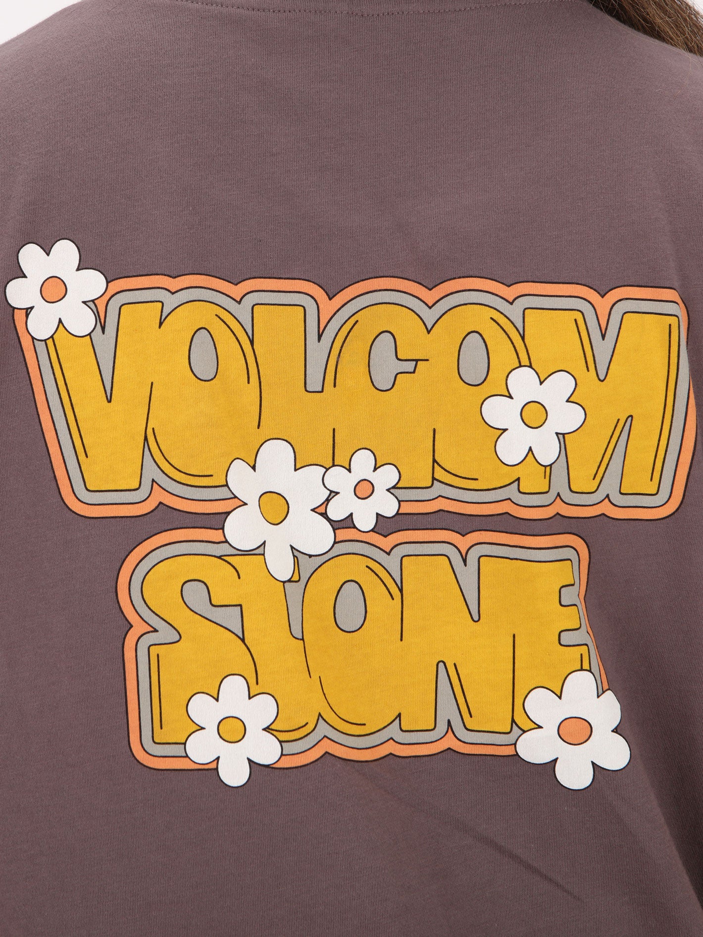 Volcom Pocket Dial Tee Top - Slate Grey