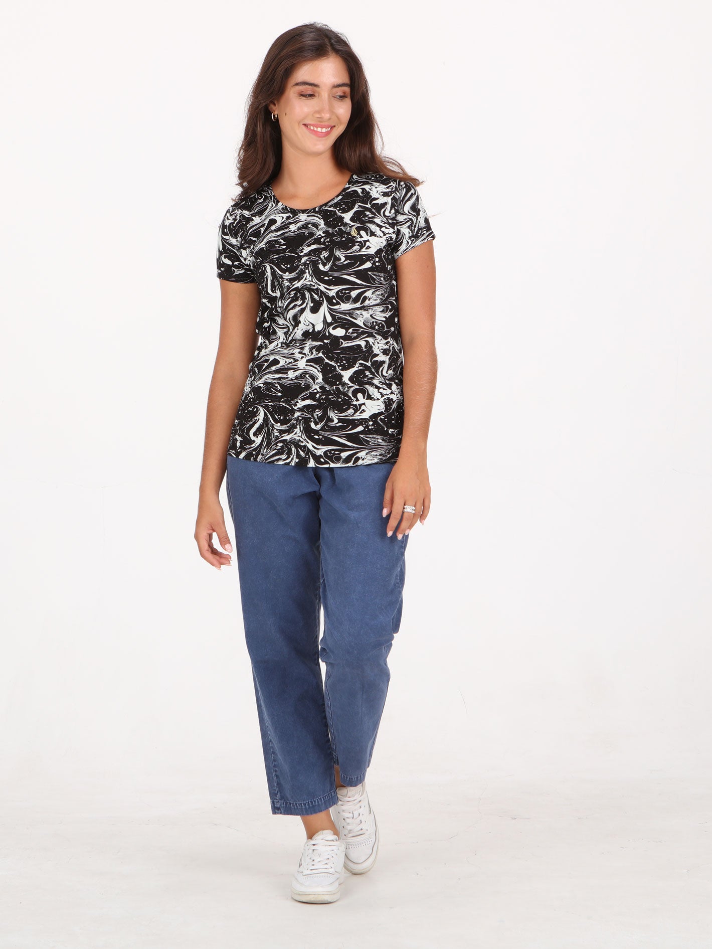 Volcom Marbling Top - Black
