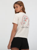 Pocket Dial Tee Top - Bone