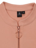 Volcom Zipzip Short Sleeve Top - Clay