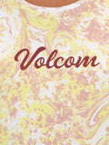Volcom Swing Swirl Top - White Print