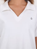 Volcom Aint Polo Top - White