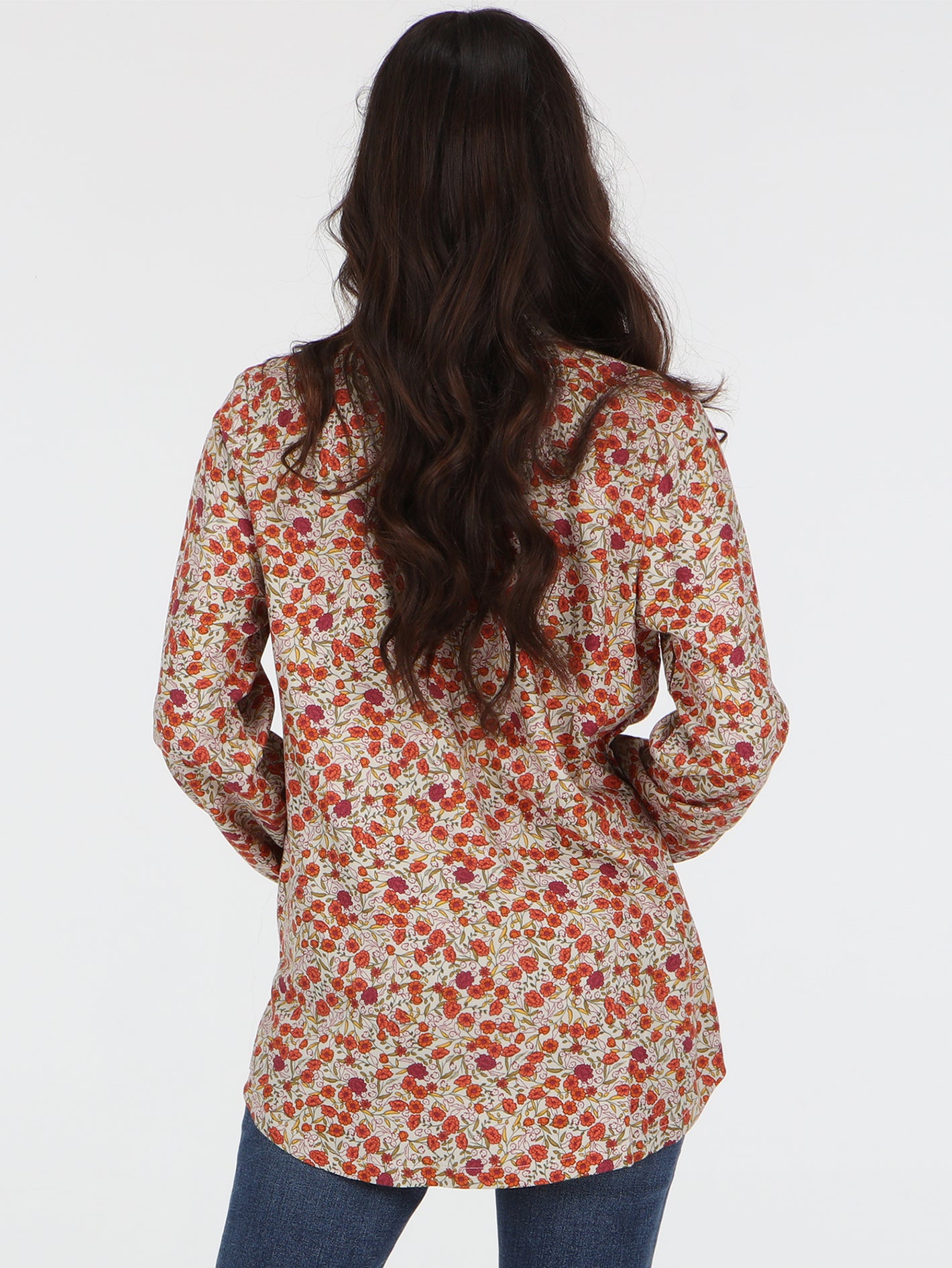 In Tiers Long Sleeve Top - Multi