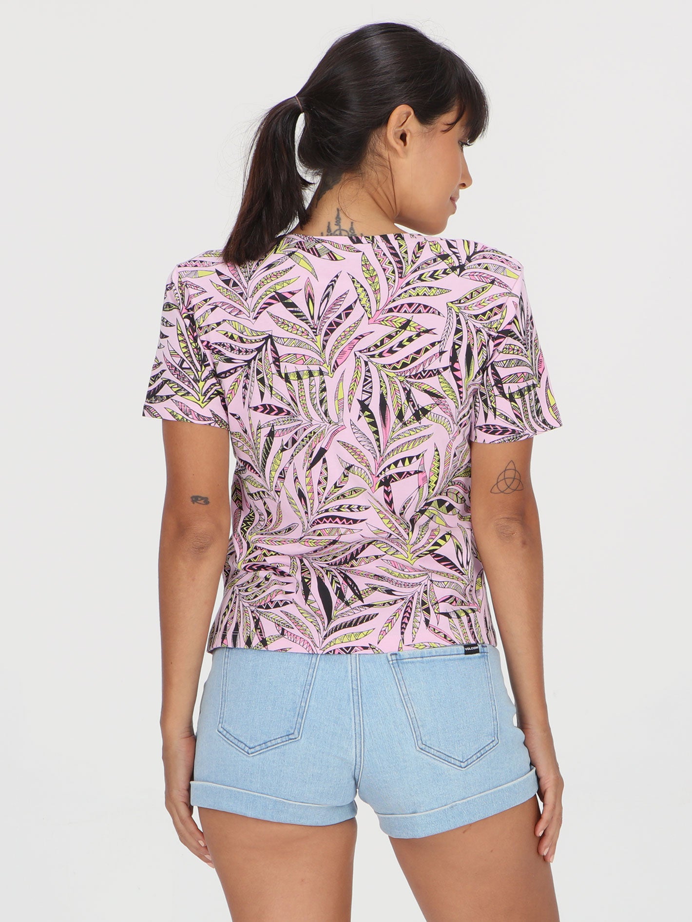 Flower Shower Top - Petal Pink