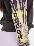 Volcom Knew Wave Long Sleeve Top - Vintage Black