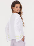 Volcom Saggybaggy Long Sleeve Top - White