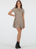 High Wired Dress - Animal Print