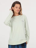 Volcom Plaine Long Sleeve Top - Sage