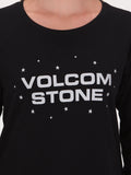 Lil Star Long Sleeve Top - Black