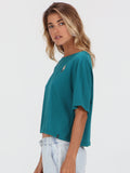 Volcom Lolli Solid Tee - Jade