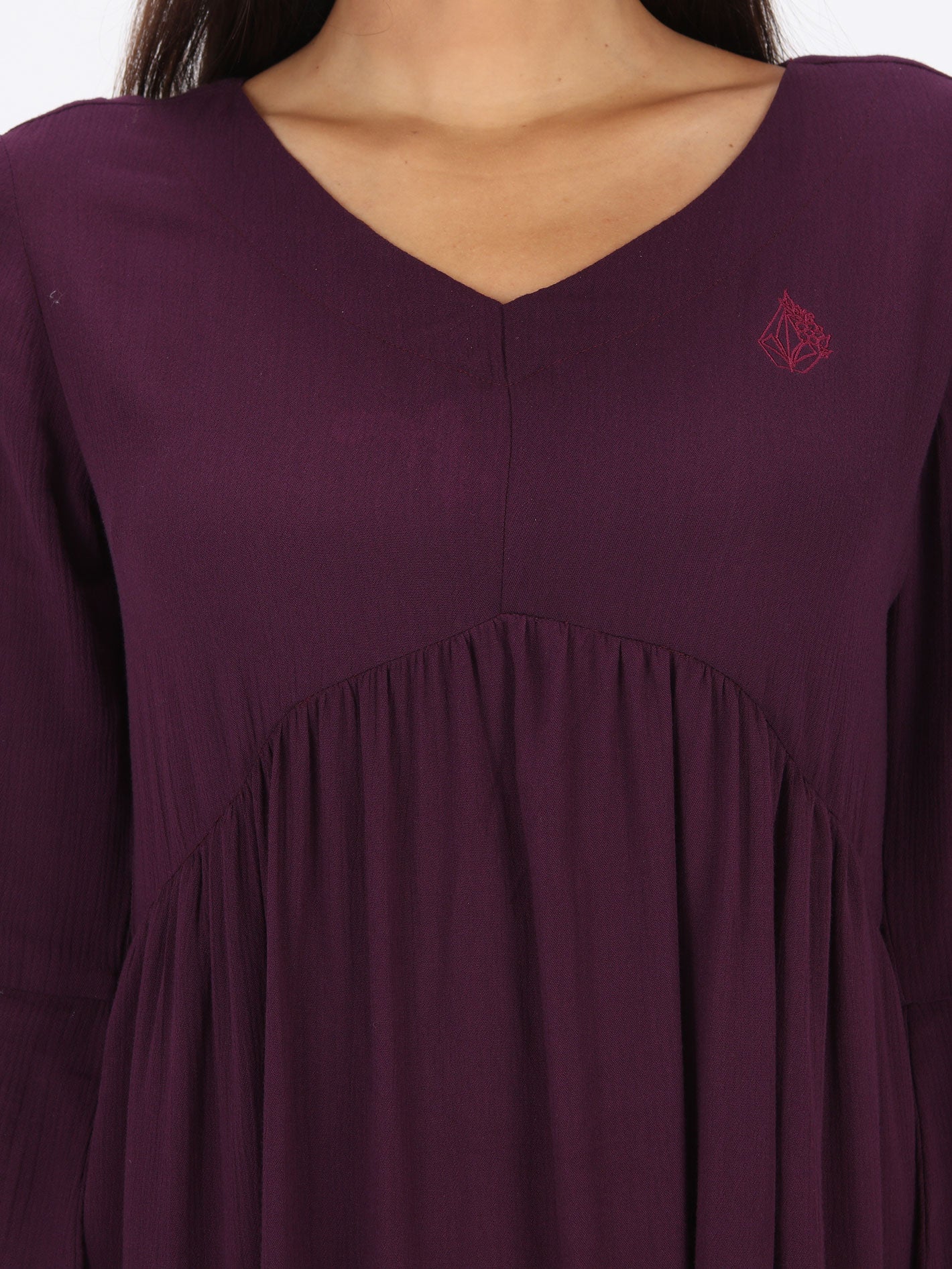 Honest Dress - Eggplant