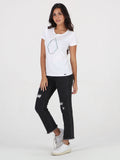Stoned Straight Fit Jeans - Black