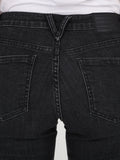 Stoned Straight Fit Jeans - Black