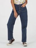 High and Wide Jeans - Faded Vintage