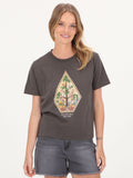 Volcom Tree Of Life Tee - Rinsed Black