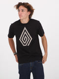 Spiral Stone Tee - Black