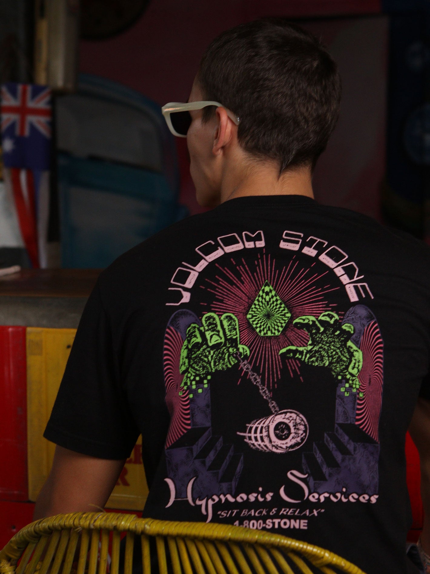 Volcom 1800 Stone Tee - Black