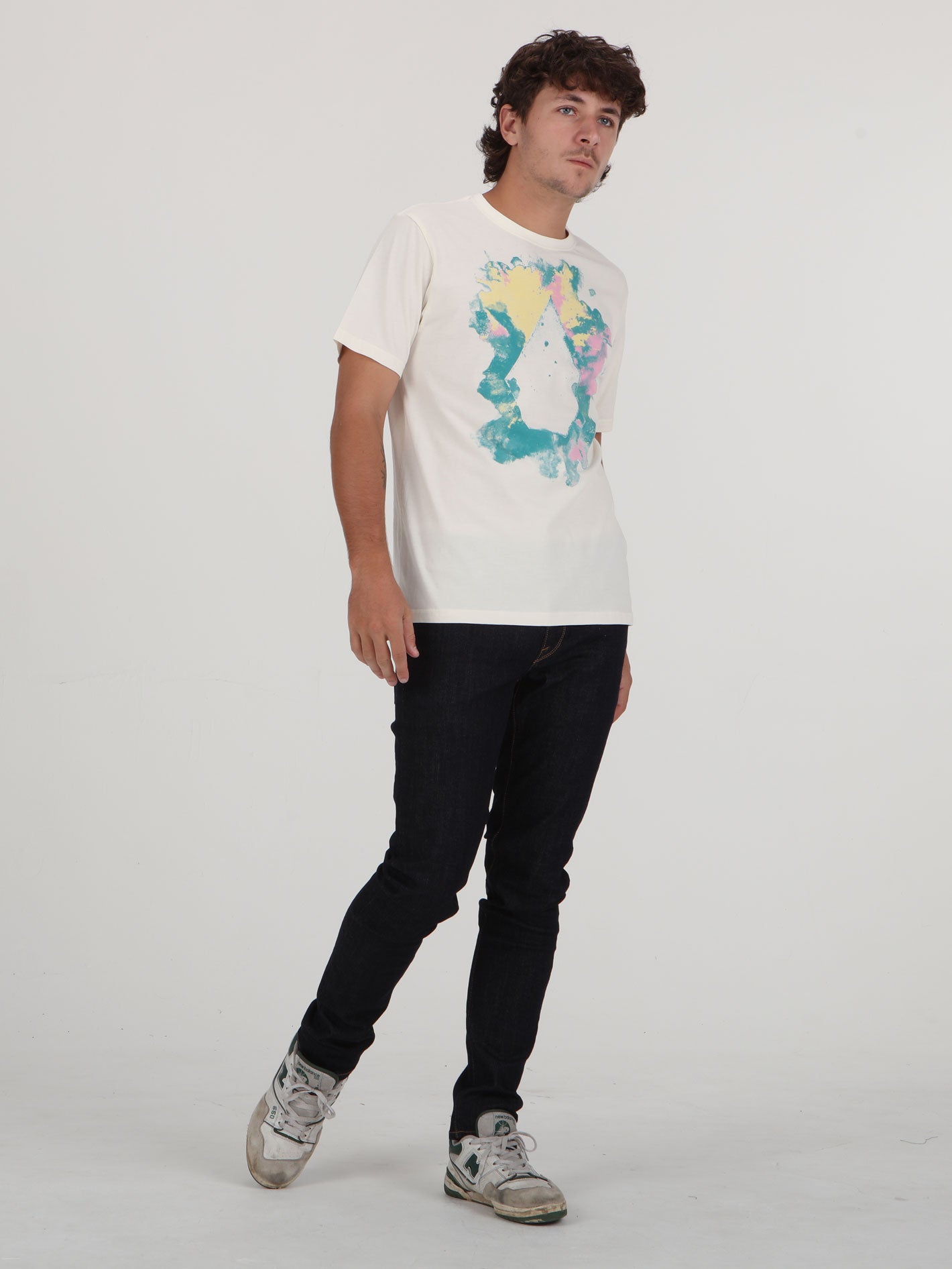 Volcom Nebel Tee - Cream