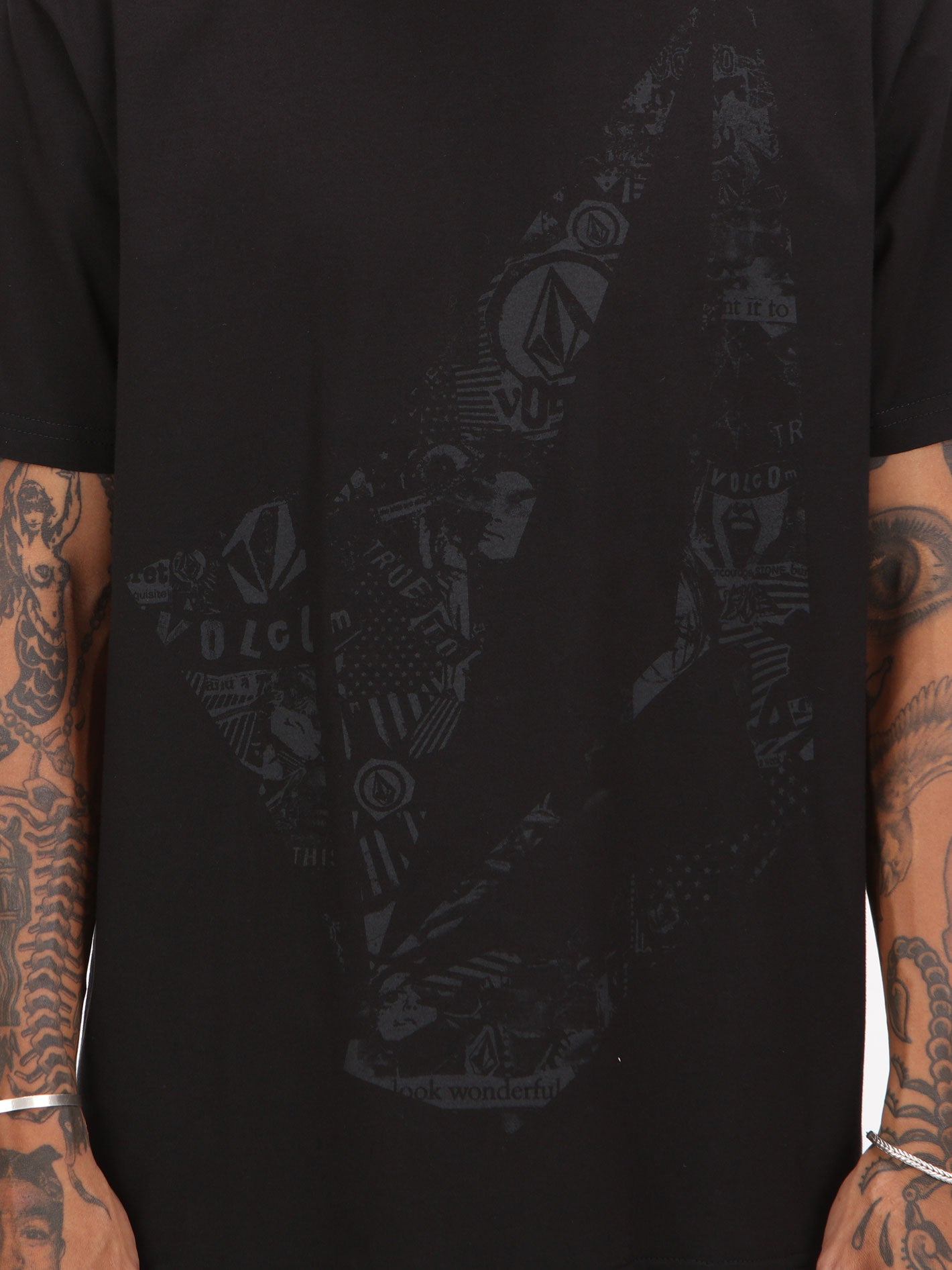Volcom Biggy Stone Tee - Black
