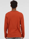 Essential Long Sleeve Top - Brick