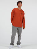 Essential Long Sleeve Top - Brick