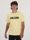 Volcom Scharf Tee - Dawn Yellow