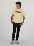 Volcom Scharf Tee - Dawn Yellow