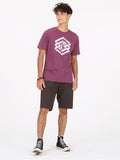 Volcom Hexastone Tee - Oxblood