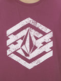 Volcom Hexastone Tee - Oxblood