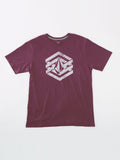 Volcom Hexastone Tee - Oxblood