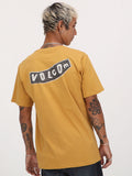 Volcom Skate Vitals Originator Tee - Mustard