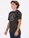 Volcom Crisp Print Tee - Vintage Black