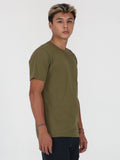 Solid Tee - Martini Olive