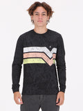 Vlakes Long Sleeve Top - Black