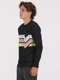 Volcom Vlakes Long Sleeve Top - Black