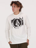 Volcom Circle Dust Long Sleeve Top - Off White